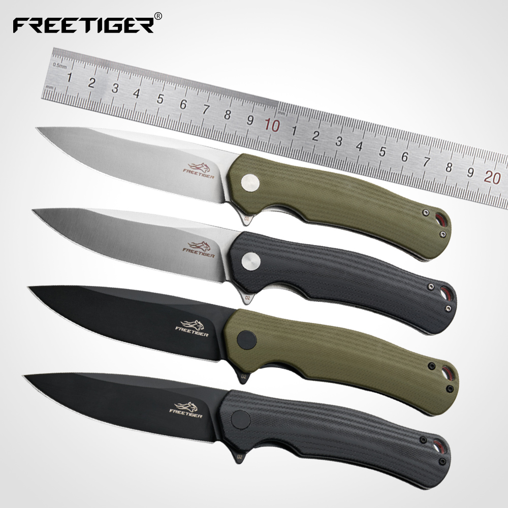 Pocket Knife Ceramic - FREETIGER New Pocket Knife D2 Blade