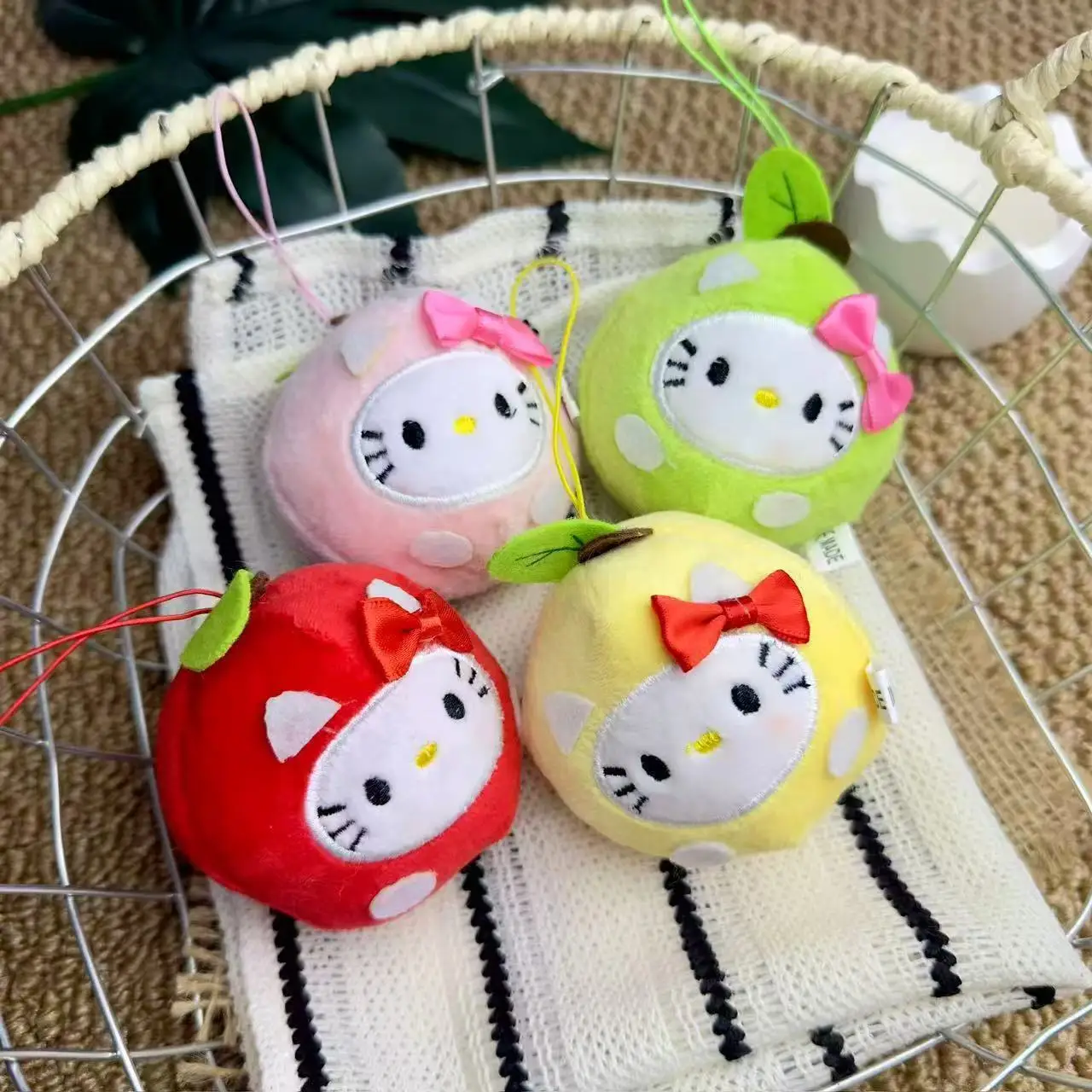 Carabiner Keychain - Anime My Melody Hello Kitty Plush