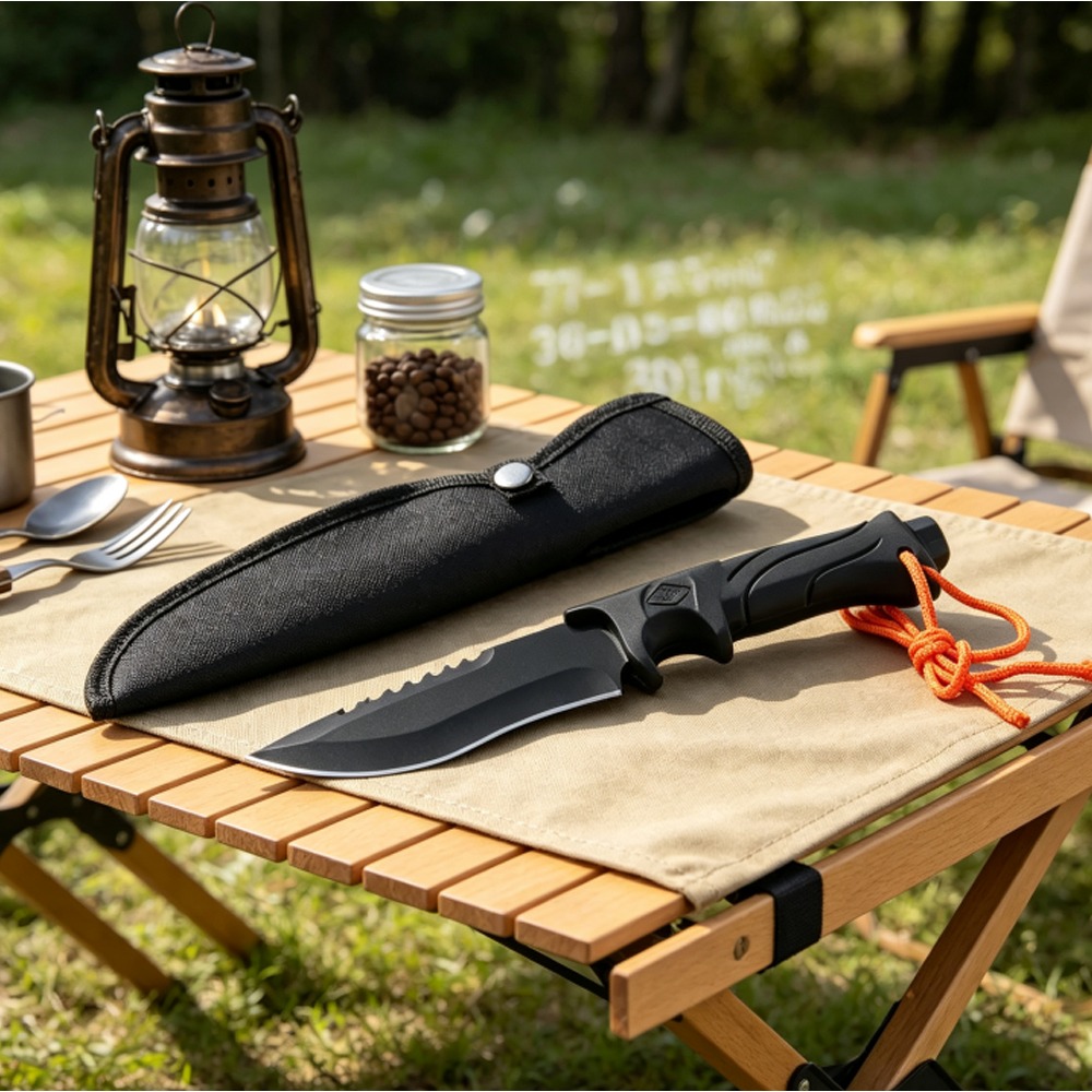 Multi-Purpose Camping Survival - Edc Carry Fixed Blade Knife ulasan dan harga