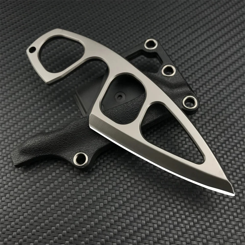 High Hardness Neck Knife 440C  - Edc Carry Fixed Blade Knife ulasan dan harga