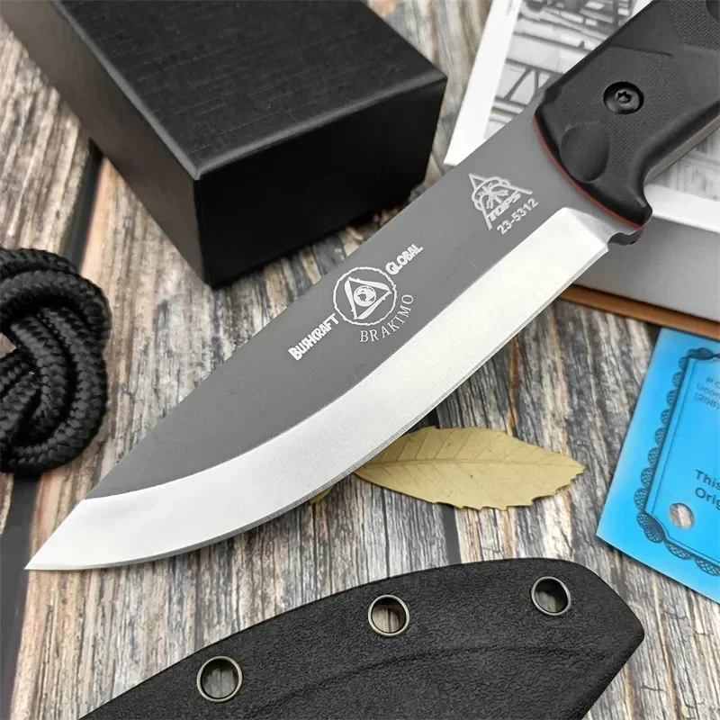 Portable D2 Steel Fixed Blade  - Edc Carry Fixed Blade Knife ulasan dan harga