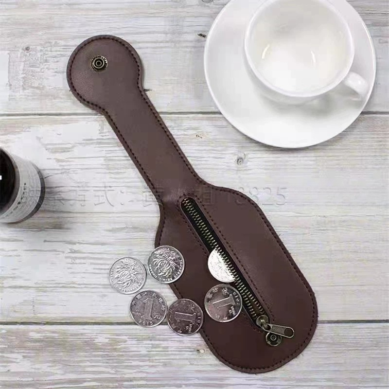Women Foldable EDC Coin Purse  - Leather Edc. Carry Pouch ulasan dan harga