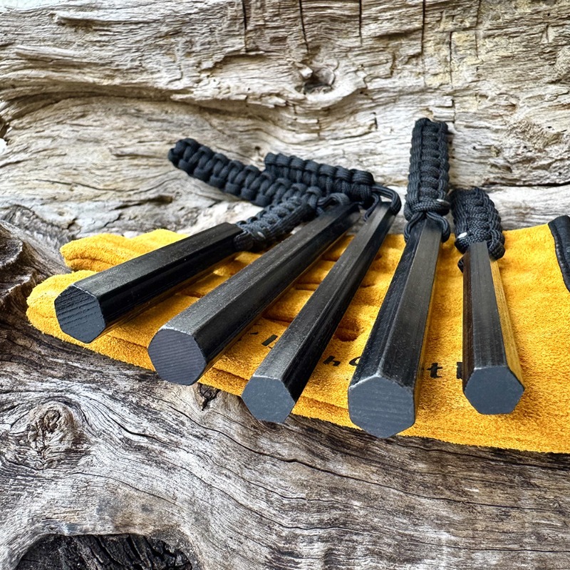 Hand Woven Rope Hexagonal Flin - Ferro Rod Striker ulasan dan harga