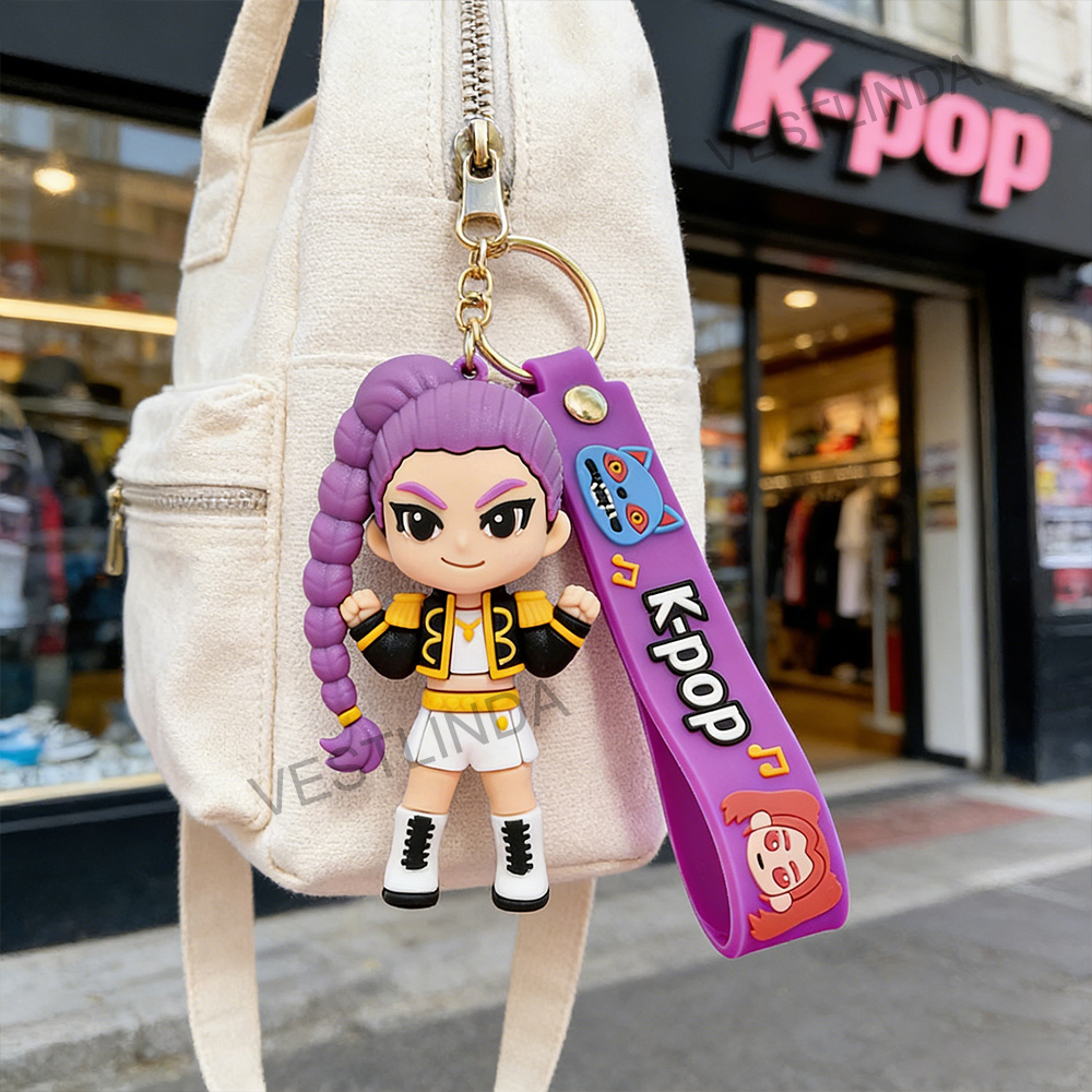 Hot-selling KPop Demon Hunter  - Carabiner Keychain ulasan dan harga