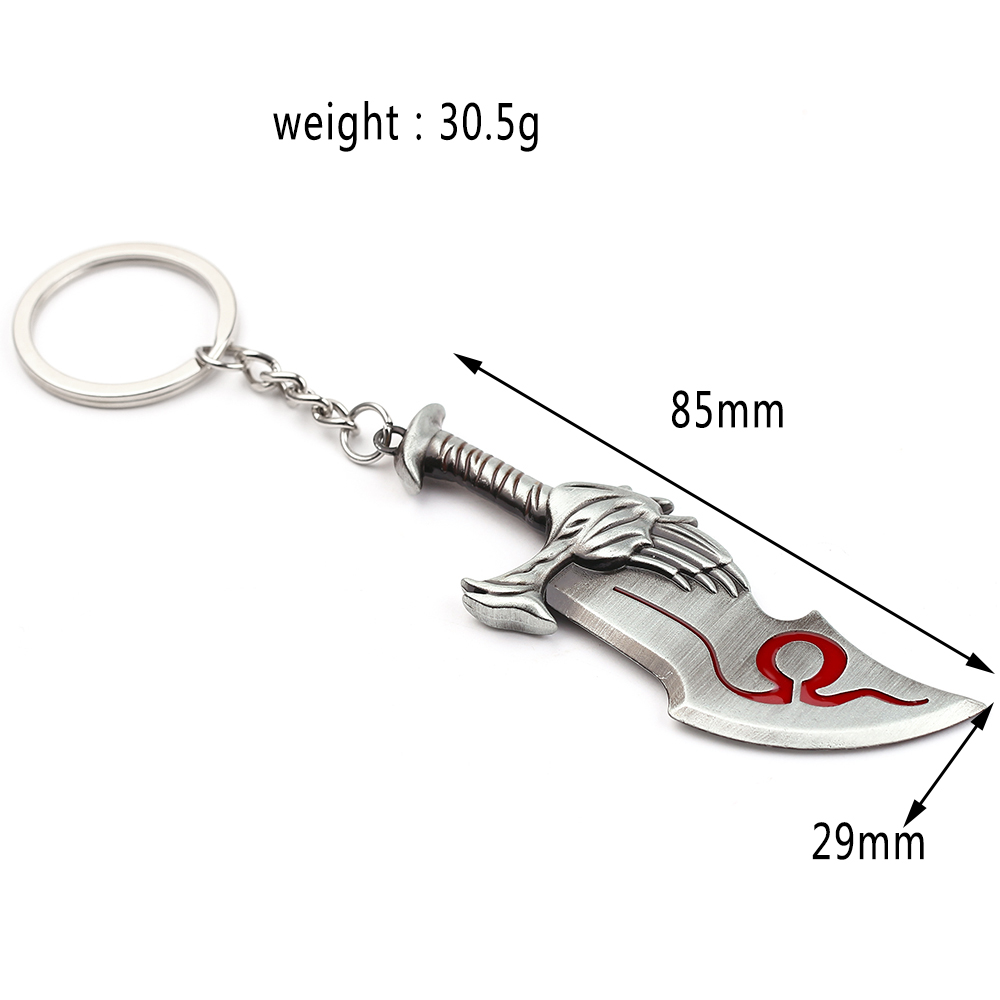 God of War 4 Kratos Sword Keyc - Carabiner Keychain ulasan dan harga