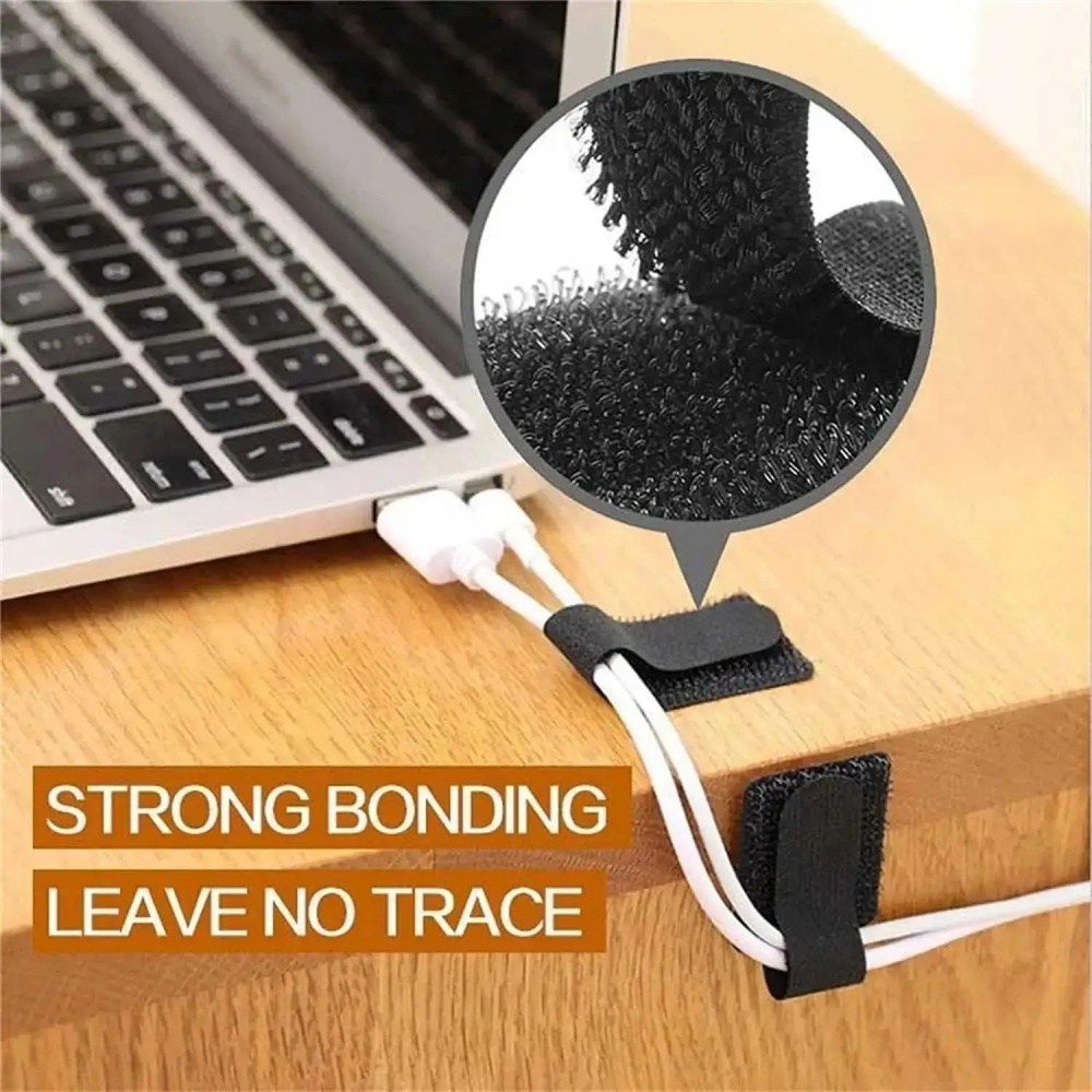 Self Adhesive Reusable Cable T - Gear Tie Reusable ulasan dan harga