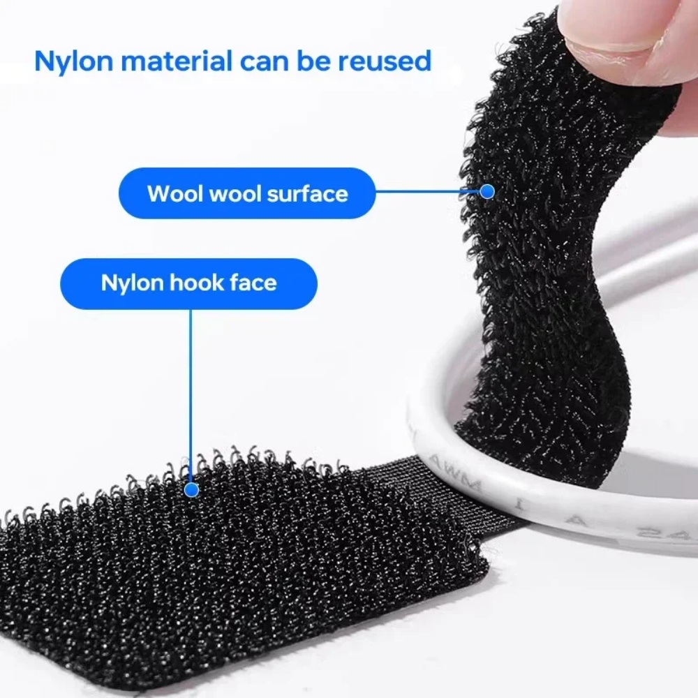 Self Adhesive Reusable Cable T - Gear Tie Reusable ulasan dan harga