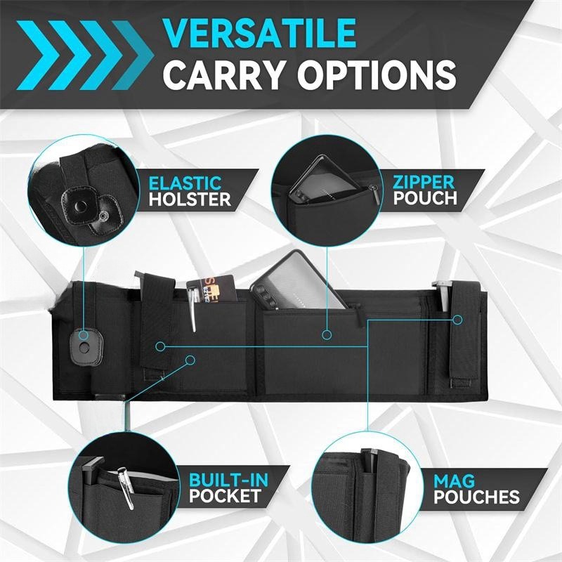 Belly Band Gun Holster Conceal - Edc Carry Pistols ulasan dan harga