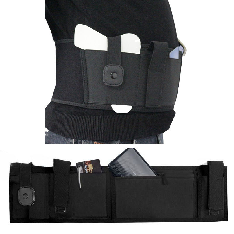 Belly Band Gun Holster Conceal - Edc Carry Pistols ulasan dan harga