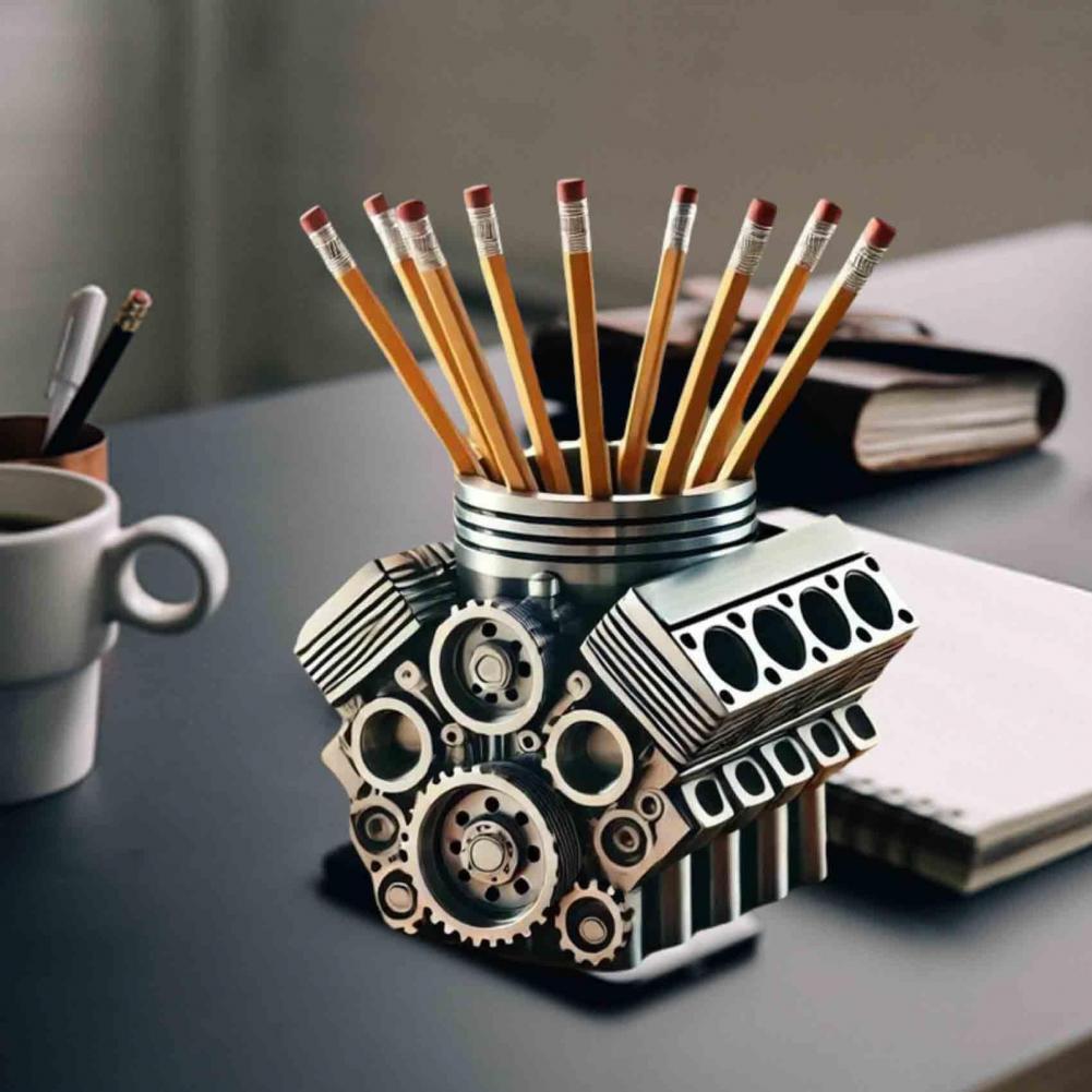 Pen Holder Resin V8 Car Engine - Edc Carry Pen ulasan dan harga