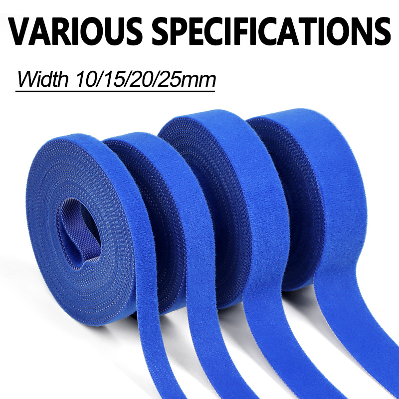 1Roll 5M Reusable Hook Loop Ny - Gear Tie Reusable ulasan dan harga