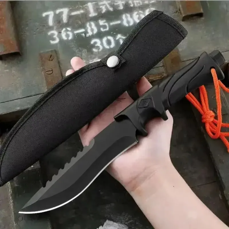 Multi-Purpose Camping and Surv - Edc Carry Fixed Blade Knife ulasan dan harga