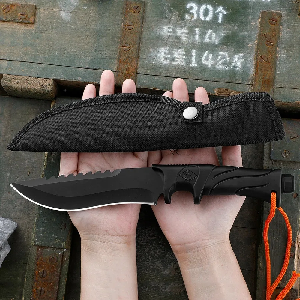 Multi-Purpose Camping and Surv - Edc Carry Fixed Blade Knife ulasan dan harga