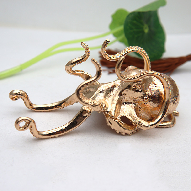 Metal Octopus Cuttlefish Figur - Edc Carry Pen ulasan dan harga