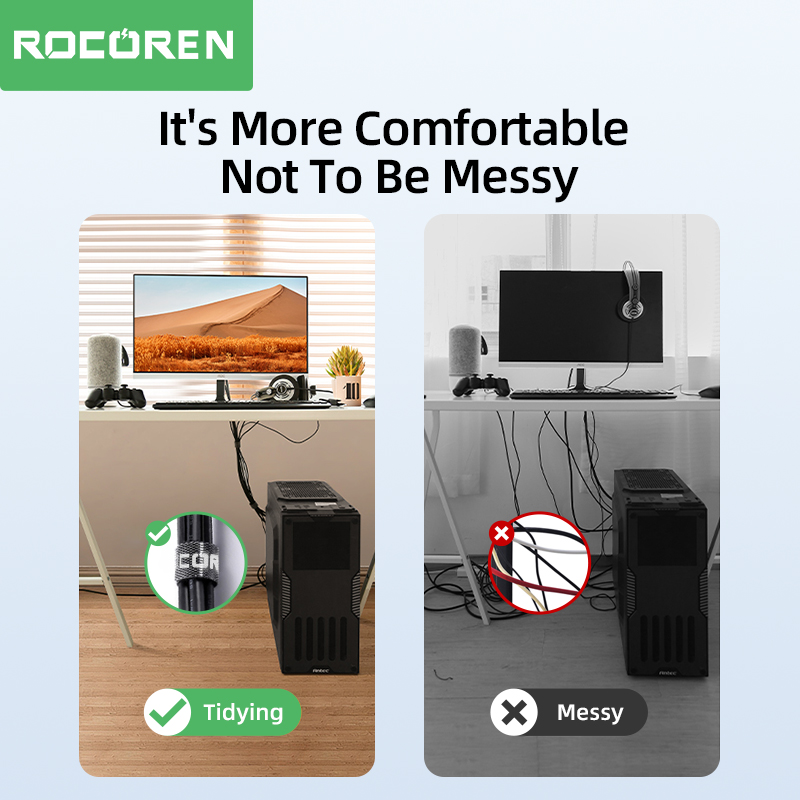 Rocoren Cable Organizer Detach - Gear Tie Reusable ulasan dan harga