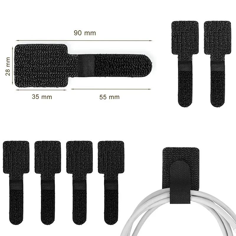 20pcs Reusable Cable Tie Faste - Gear Tie Reusable ulasan dan harga