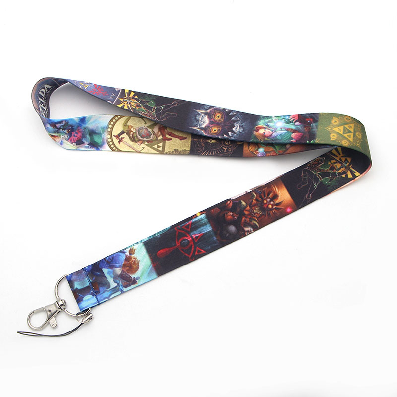 Cartoon Game Lanyards for Key  - Carabiner Keychain ulasan dan harga